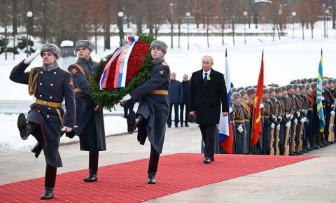 Президент России принял участие в мемориальных мероприятиях, посвящённых 82-й годовщине снятия блокады Ленинграда