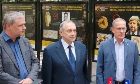 В Москве открылась выставка «Крымское золото: «цивилизованная» Европа грабит российские сокровища»