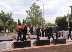 В Чехии прошло торжественное открытие после реставрации захоронения павших советских воинов