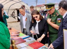 В Киргизии прошло мемориальное мероприятие посвященное Дню памяти и скорби