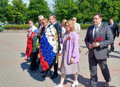 В Гродно прошли траурные мероприятия в честь Дня памяти и скорби