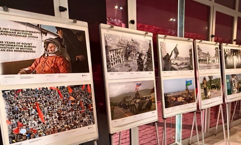 В Намибии открылась фотовыставка «85 лет Совинформбюро. Ожившая история. Запечатлённая эпоха»