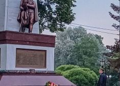В Гродно прошли траурные мероприятия в честь Дня памяти и скорби