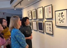 В Нью-Дели совместно с Посольством КНР была организована «Выставка китайской каллиграфии»