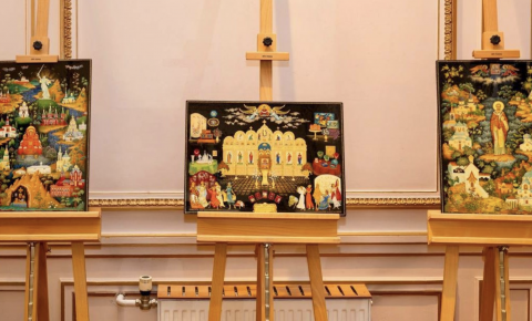 В Париже открылась выставка Российского Университета традиционных художественных промыслов