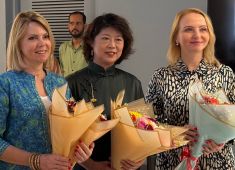 В Нью-Дели совместно с Посольством КНР была организована «Выставка китайской каллиграфии»