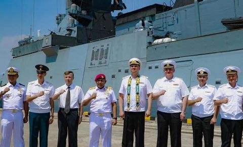 В Джакарту совершил заход отряд кораблей Тихоокеанского флота ВМФ России