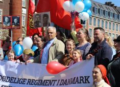 В День Победы в Дании прошёл «Бессмертный полк»