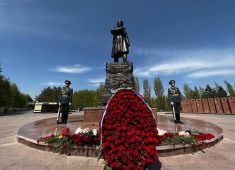 В Минске прошло масштабное шествие «Бессмертного полка»