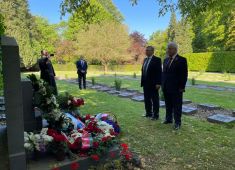 В Брюсселе почтили память советских граждан, павших в борьбе с нацизмом