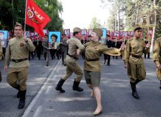 В честь Дня Победы в Киргизии прошли митинги, концерты  и Шествие «Бессмертный полк»