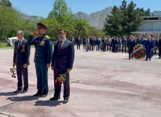 В Афганистане прошла мемориальная церемония в честь Дня Победы!