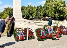 В Будапеште прошли торжественные мероприятия по случаю 78-й годовщины Победы 