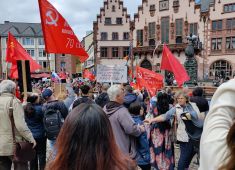 В немецком Франкфурте-на-Майне прошел «Бессмертный полк»