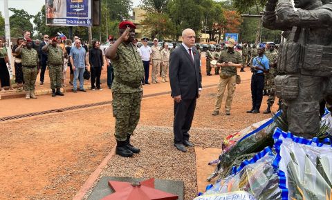 В Центральной Африканской Республике прошли мероприятия посвященные Дню Победы