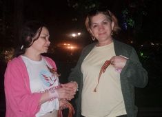 В Баку провели акцию «Георгиевская лента»