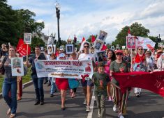 В столице США впервые за шесть лет прошел «Бессмертный полк»
