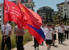 В турецкой Аланье состоялись торжественные мероприятия, посвящённые Дню Победы