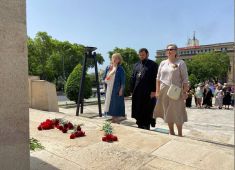 В День Победы, у Монумента памяти жертв мировых войн прошло мемориальное мероприятие