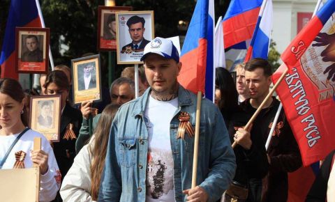В центре Кейптауна состоялось шествие «Бессмертного Полка»