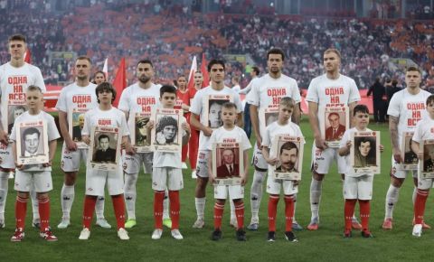 «Бессмертный полк» на стадионе «Лукойл Арена»