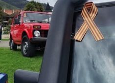 В Колумбии в честь Дня Победы прошел автопробег раритетных автомобилей