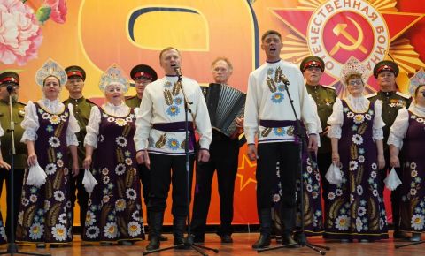 В Астане прошел праздничный концерт, посвященный 81-й годовщине Великой Победы