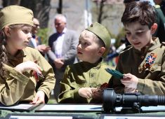 В Гюмри, на 102-й российской военной базе состоялись праздничные мероприятия посвященные Дню Победы