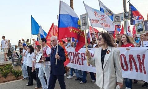 В День Победы на Кипре прошел самый масштабный в Европе «Бессмертный Полк»