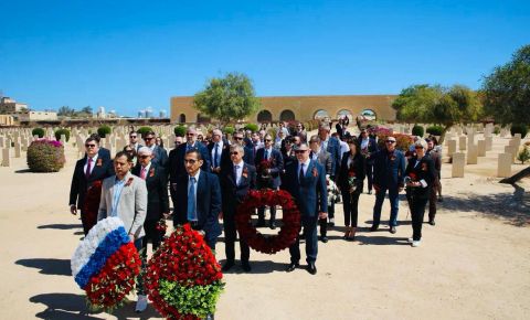 В Египте прошли мемориальные мероприятия