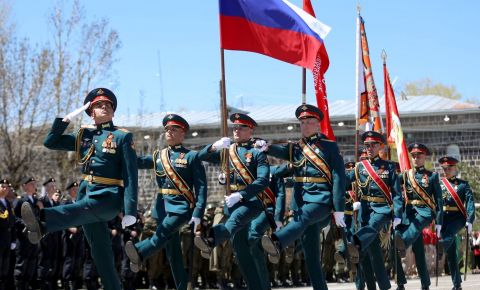 В Гюмри, на 102-й российской военной базе состоялись праздничные мероприятия посвященные Дню Победы
