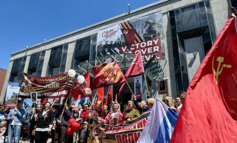 По улицам столицы Канады прошел «Бессмертный Полк»
