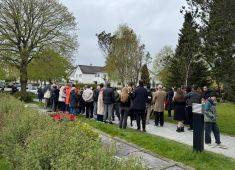 В норвежском городе Ставангер прошел «Бессмертный Полк»
