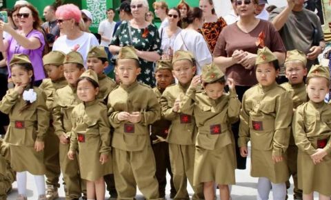 В Киргизии прошел комплекс праздничных мероприятий посвященных Дню Победы
