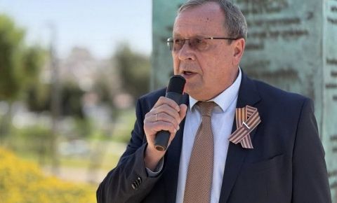 В Израиле у Монумента «Свеча памяти» прошла мемориальная церемония