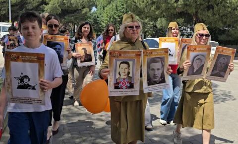 В турецком городе Маниса прошел «Бессмертный Полк»