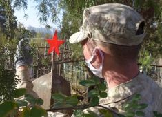В Таджикистане провели субботник на Аллее Славы православного городского кладбища