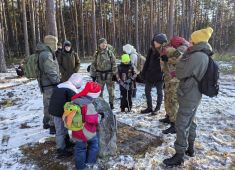 В Бресте, активисты Международного Движения «Бессмертный полк» провели поход по местам, связанным с Великой Отечественной войной