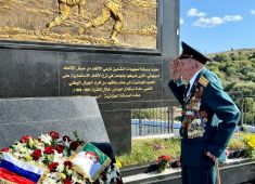 В Алжире открыли памятник посвященный советским саперам