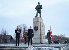 В Норвегии прошла мемориальная церемония, посвящённая 76-летию освобождения от нацистских оккупантов