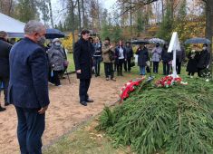 В городе Резекне прошла церемония перезахоронения останков советских воинов