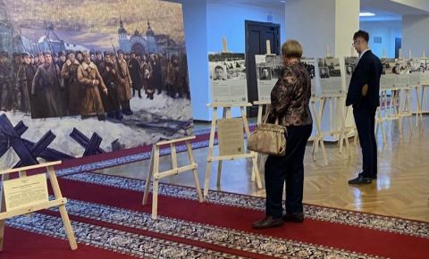 В Госдуме завершилась выставка, посвященная битве за Москву