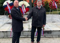 В Любляне прошла мемориальная церемония памяти погибших на словенской земле русских воинов