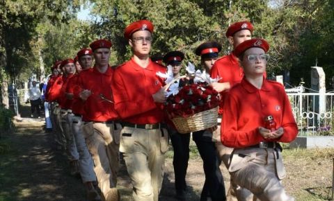 В Ейске почтили память 214 детей, ставших жертвами геноцида нацистов в годы Великой Отечественной войны