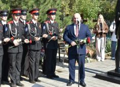 В Ейске почтили память 214 детей, ставших жертвами геноцида нацистов в годы Великой Отечественной войны