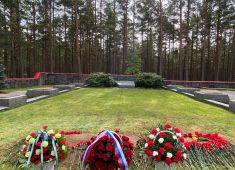 В Финляндии прошла церемония перезахоронения останков бойцов Красной Армии