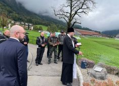 В Муотатале прошла мемориальная церемония у часовни павших на перевале Сен-Готард